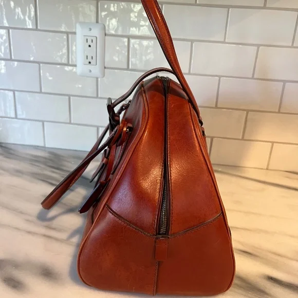 PRADA Leather Boston Bag - Picture 6 of 11